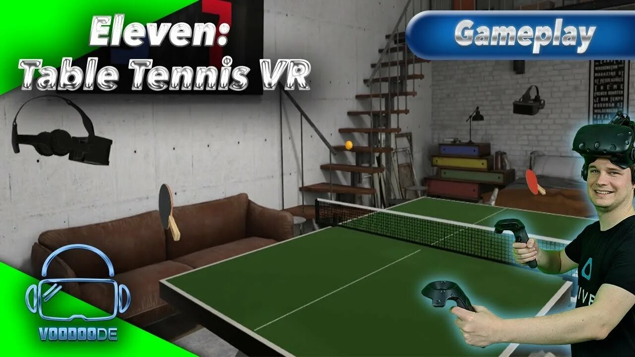 Eleven Table Tennis. Теннис VR. Eleven Table Tennis VR Gameplay. Professional Table Tennis VR.
