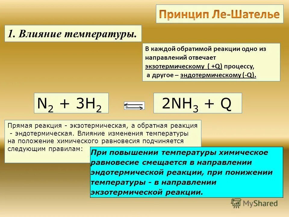 Изменение давление влияет на скорость реакции