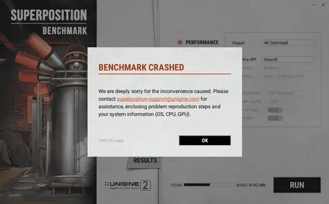 Superposition benchmark