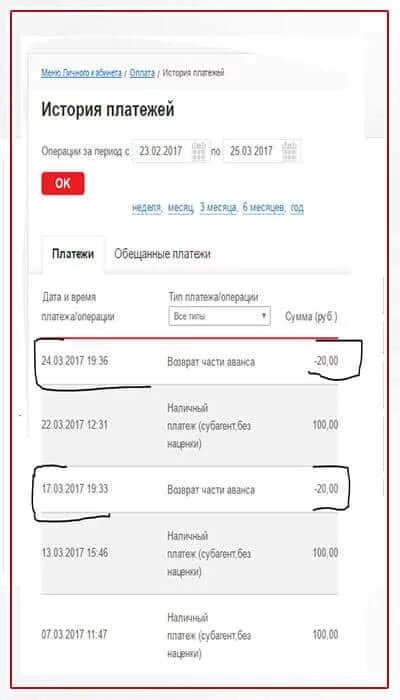 Возврат части аванса. МТС авансовый платёж. Возврат платежа МТС. Как в МТС узнать историю платежей. Как убрать авансовый платеж на МТС.