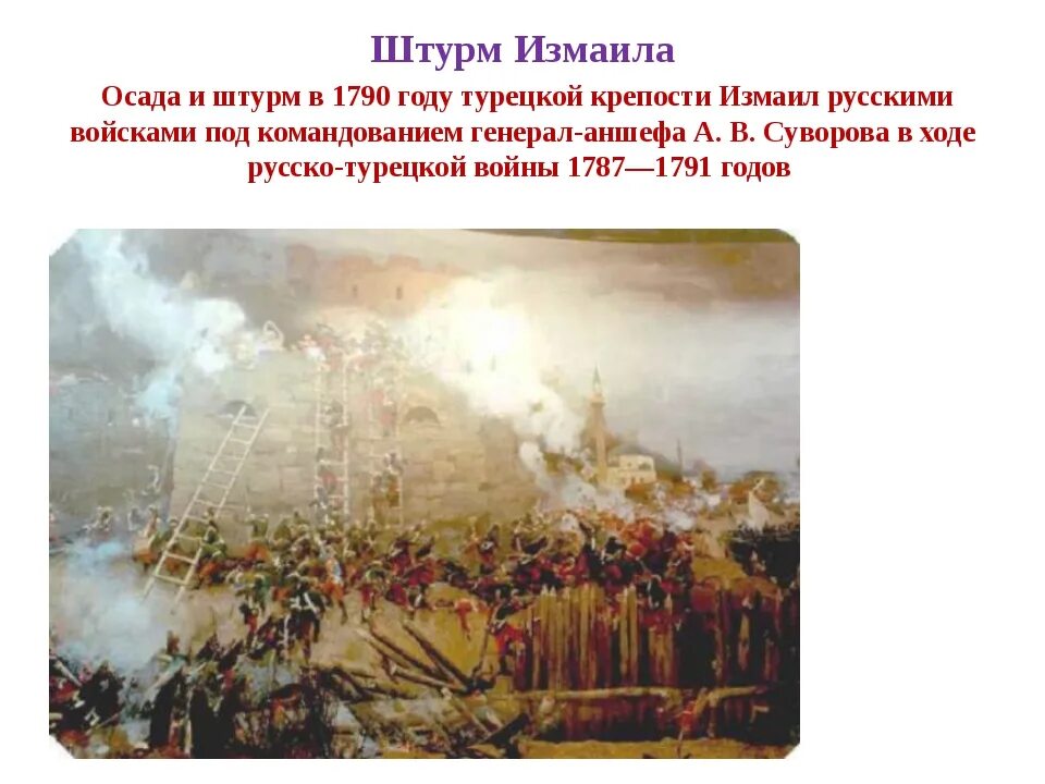 Кто командовал взятием измаила. Осада крепости измаил 1790. русско-турецкая война суворов измаил. крепость измаила 1790 год. штурм измаила суворовым.