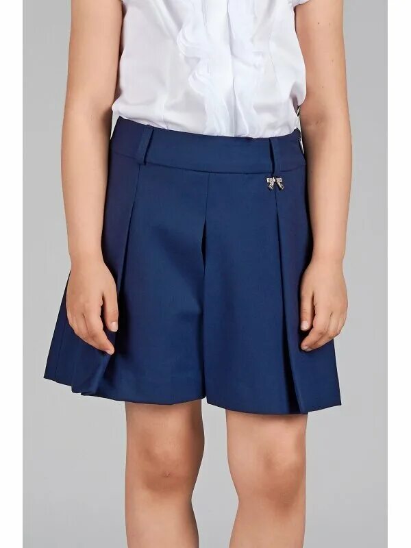 юбка шорты для девочки в школу. юбка шорты для девочки в школу. шорты рио sky lake шф-2075. юбка шорты в школу. школьные шорты.