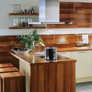 Фартук для кухни дерево