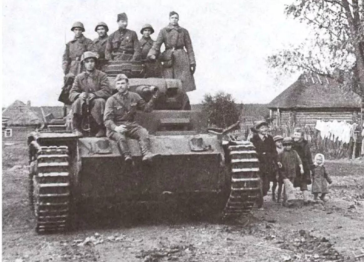 Немецкие танки в советской армии