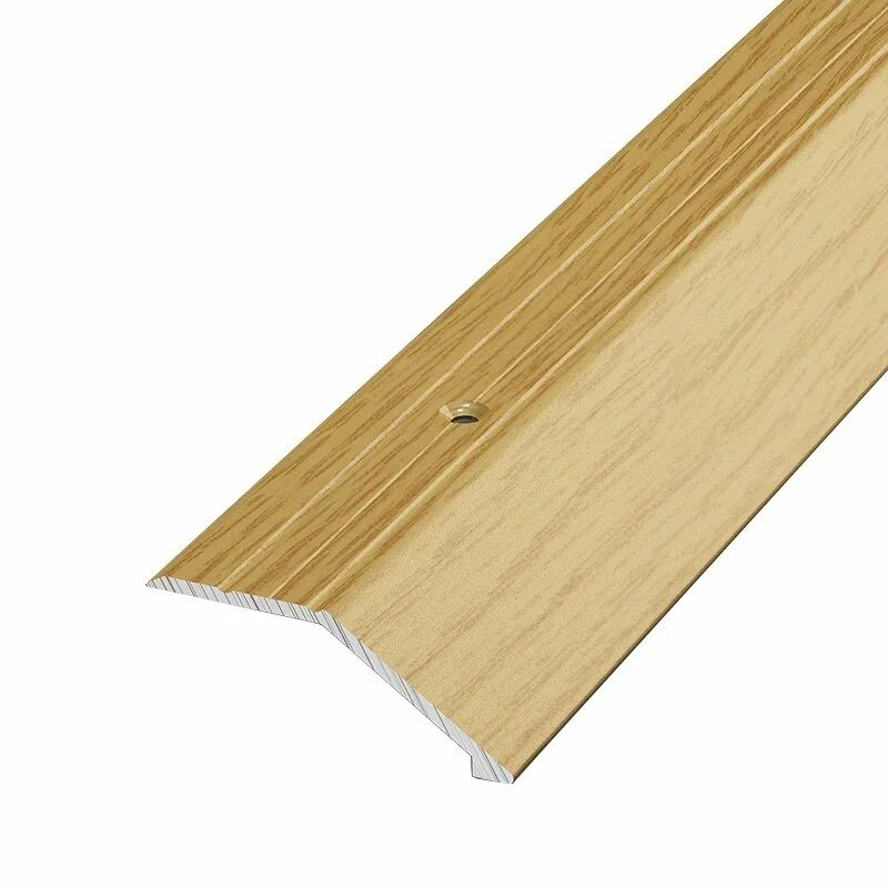 082. Порог м. Порожки-стык 60мм (0,9) дуб камелия. 001, алюминий. Порог анодированный алюминиевый золото матовое.