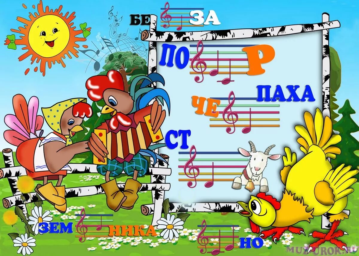 Музыкальный урок сказка