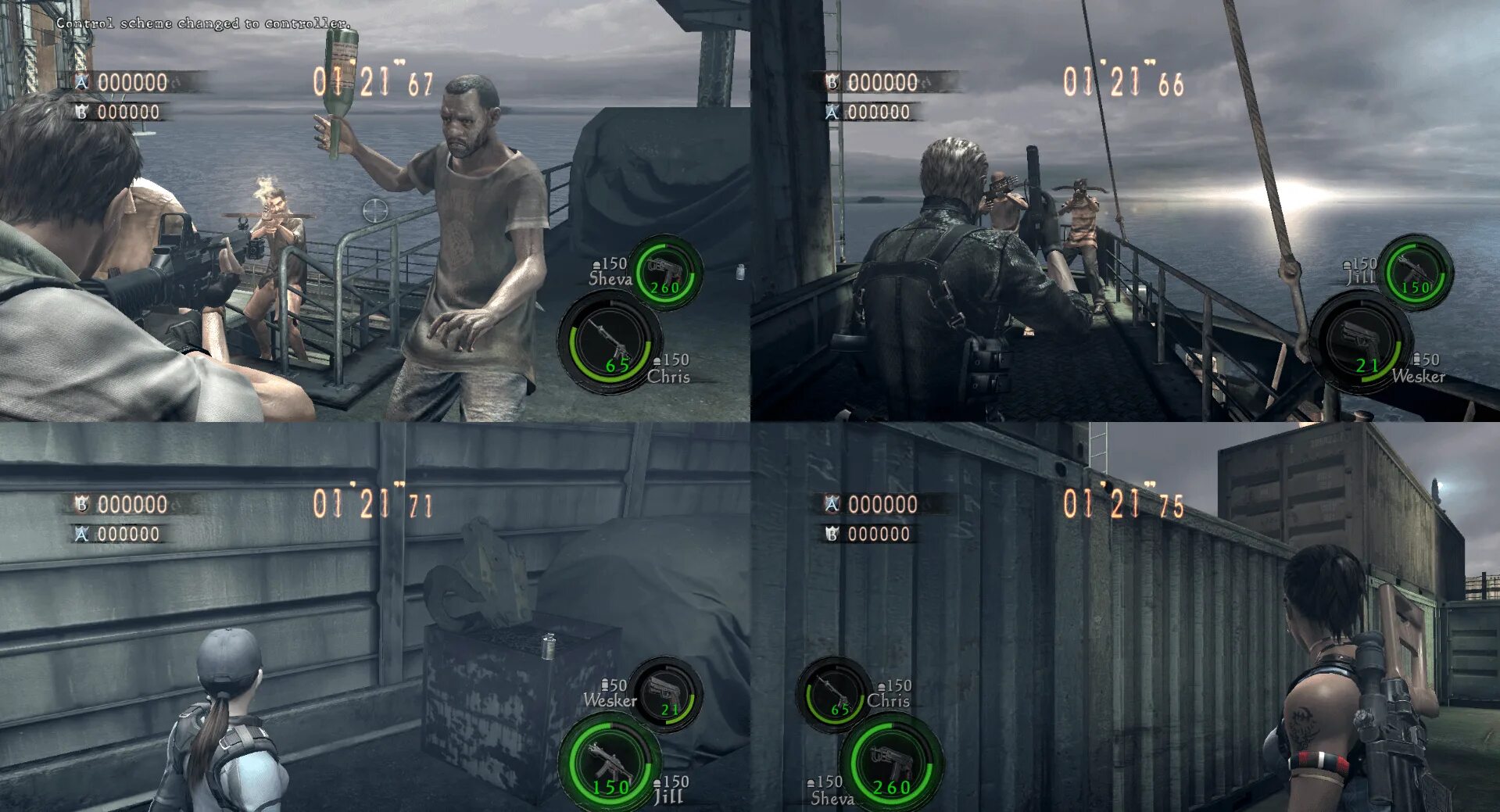 Resident Evil 5 Xbox 360 Split Screen. Resident Evil 5 Xbox Split Screen. Резидент ивел 5 Split Screen. Резидент ивел 5 сплит скрин. Resident evil 5 xbox