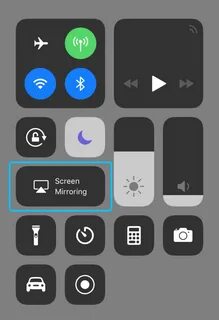 Mirroring iphone
