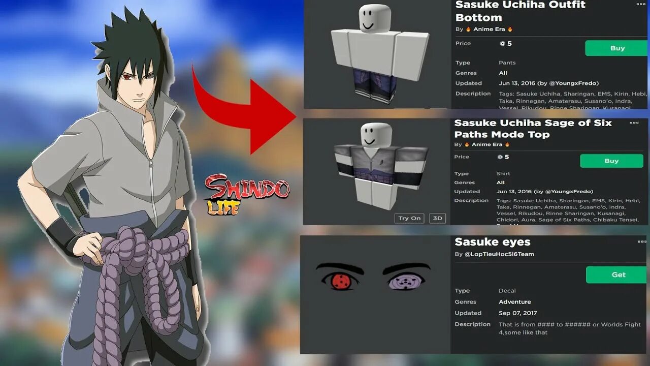 Shindo life commands