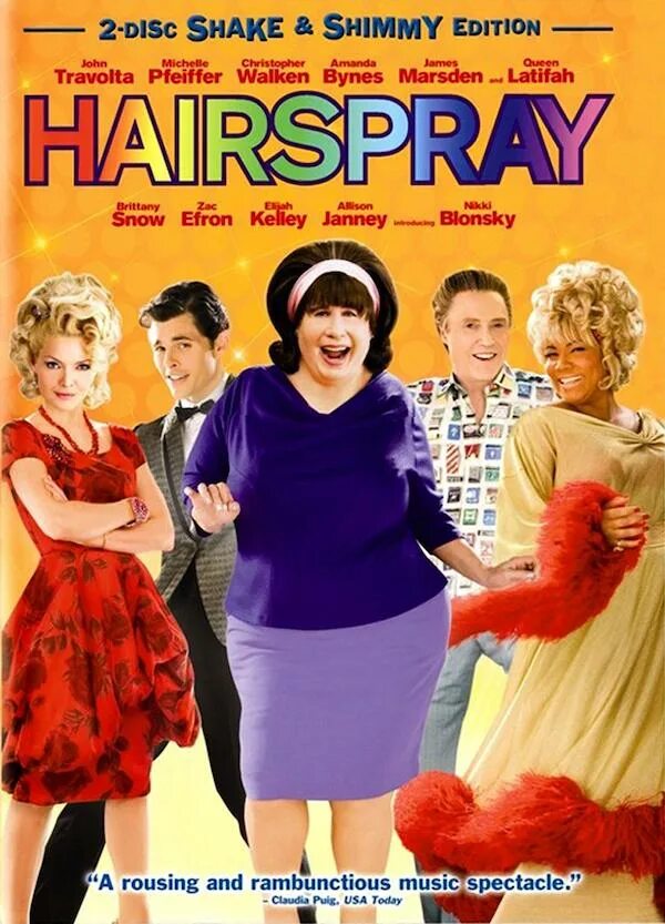 Jim uses a lot of hairspray