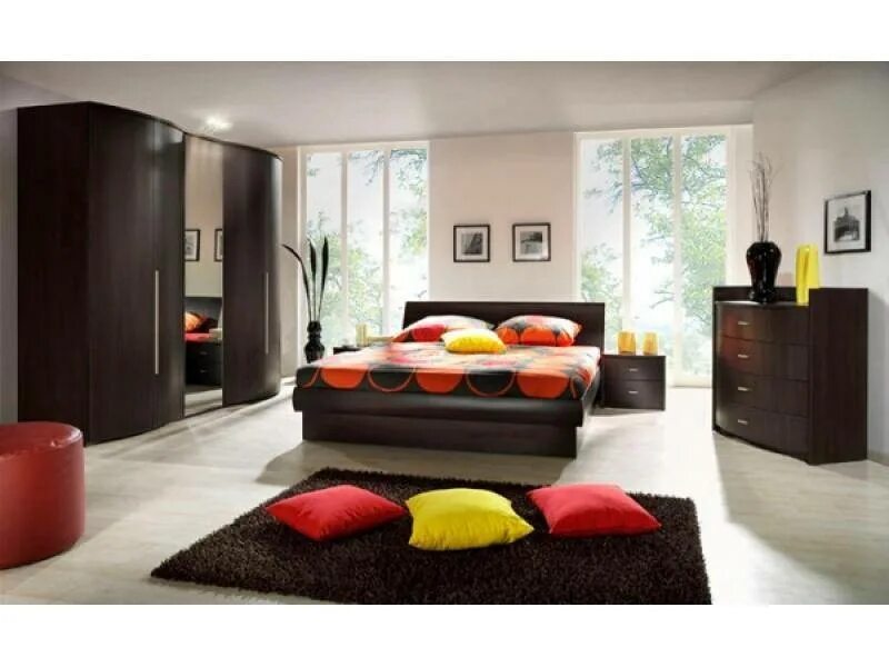Pin on Mastbedroom paint Brown furniture bedroom, Wood bedroom furniture, Wood f