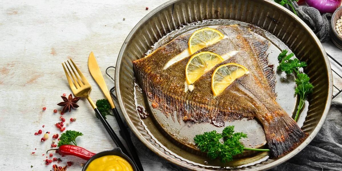 Камбала, запеченная с овощами OK.RU