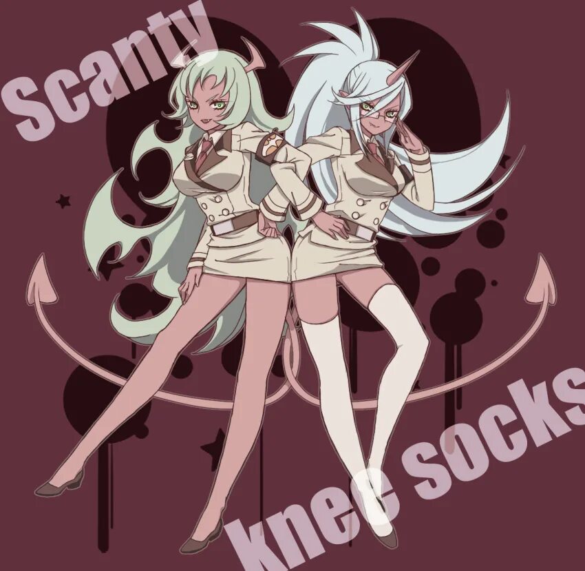 Гендер Бендер scanty Kneesocks. Theme for scanty & Kneesocks. Scanty Knee Socks арт.