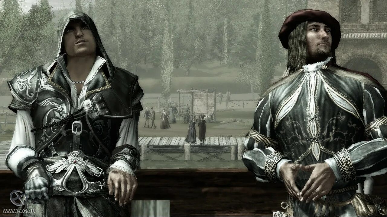 Assassins lineage. Assassin&#039;s creed 2 эцио аудиторе. ассасин крид 2 эцио аудиторе. эцио и леонардо да винчи assassin&#039;s creed 2. леонардо да винчи assassins creed 2.