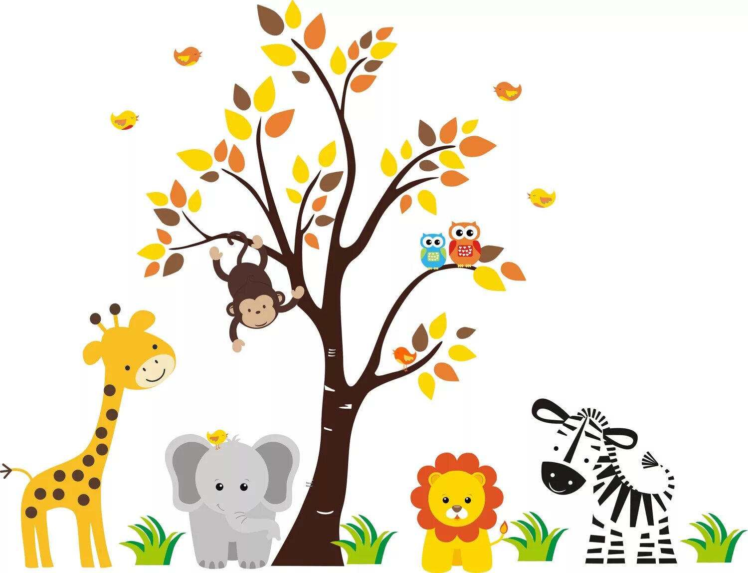 Животные сафари на прозрачном фоне. Сафари мультяшные. Животные сафари для детей. Детское сафари. Картинки животных для детей.