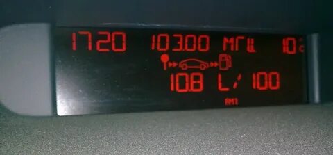 Пежо расход топлива