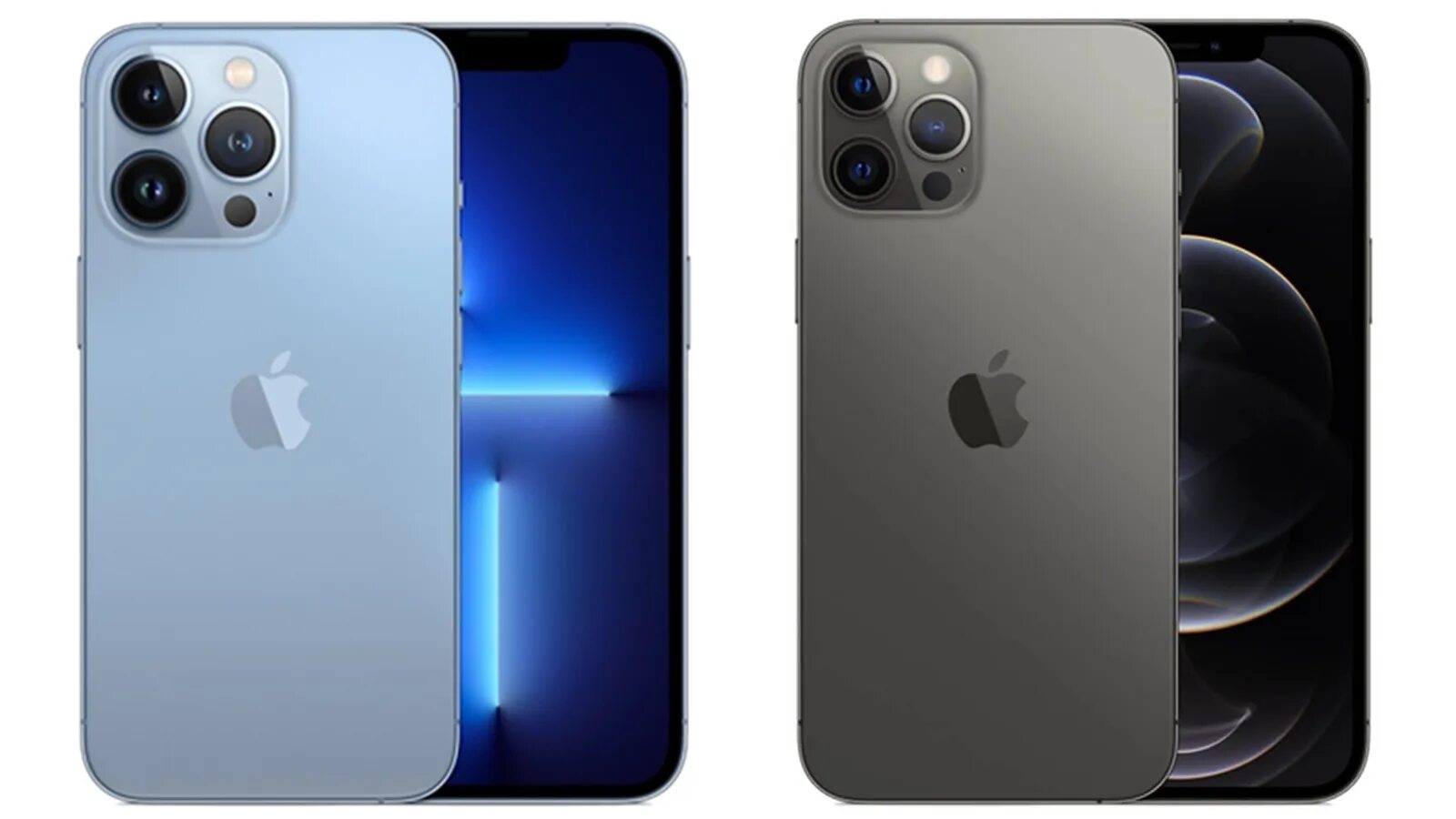 Iphone 12 vs 12 max. Iphone 13 pro 128gb sierra blue фотографии.