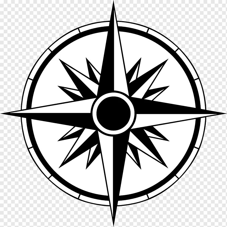 Символ компаса. Компас звезда ветров. Компас векторное изображение.