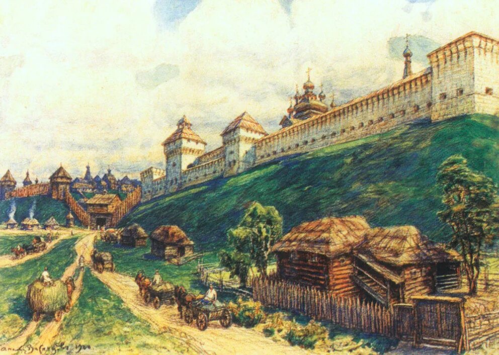 Какие есть древнерусские города