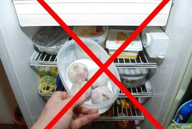 Хранение в холодильнике. Хранение чеснока в холодильнике. Нельзя холодильник. Хранение пакетов с соусами в холодильнике.