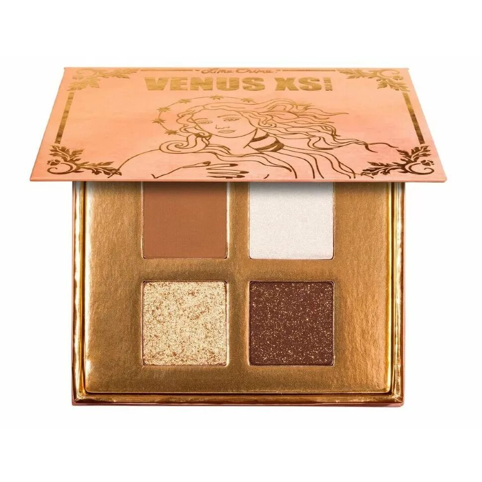 Палетка лайм Крайм Венус. Палетка Venus Lime Crime. Lime Crime палетка теней. Venus XS Solid Gold.