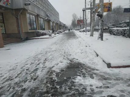 Грязи зиме