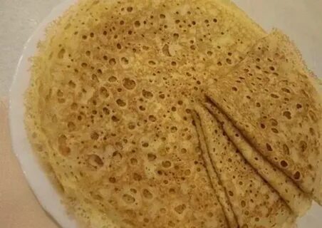 Блины домашние с дырочками