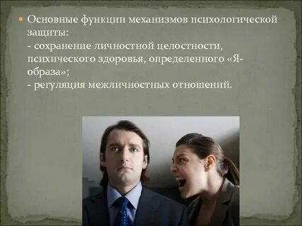 Психологические защиты подростков
