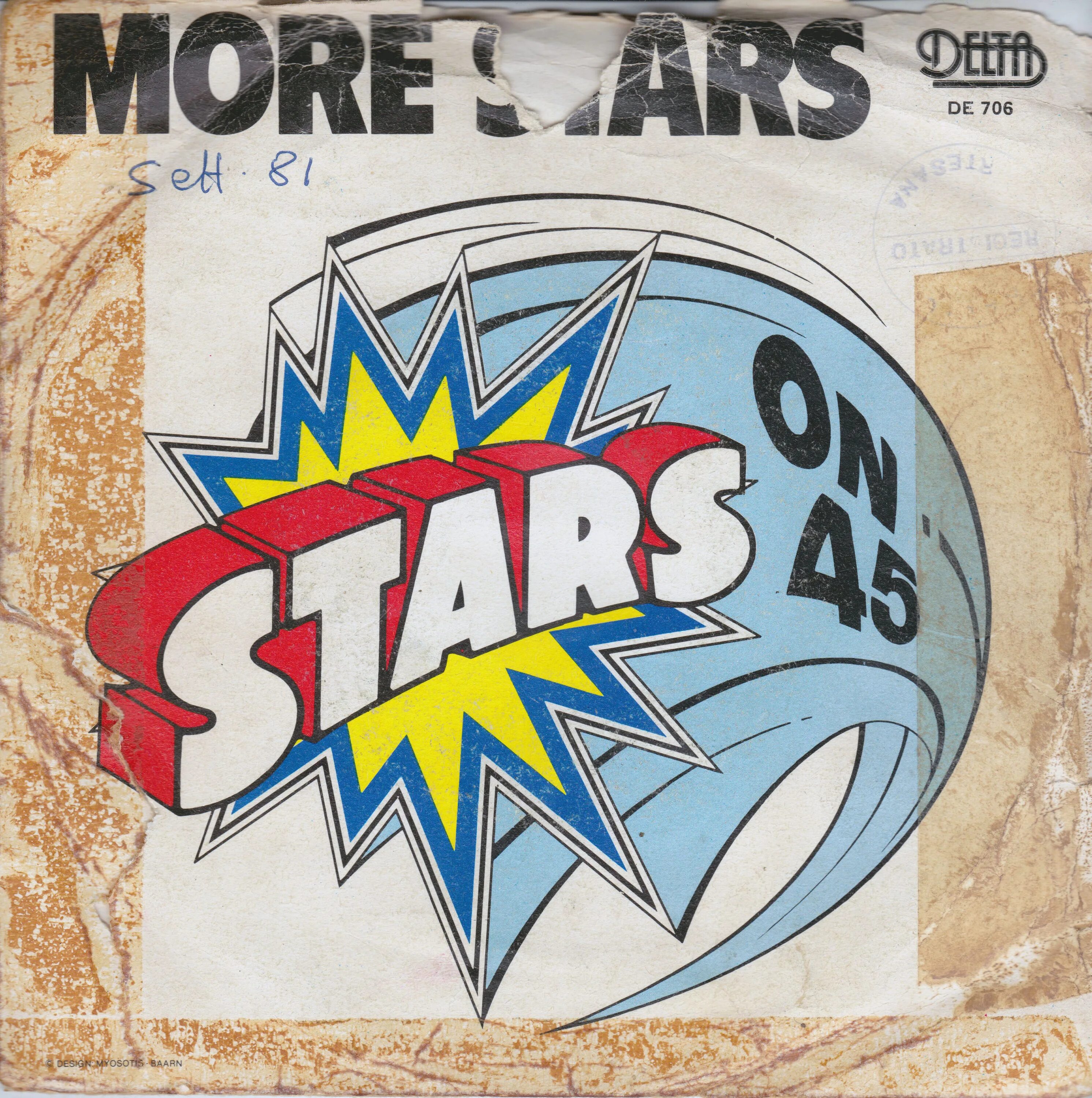 Альбом группы звезды. Stars on 45. Пластинка звезды 45. Stars on 45 обложка. Stars on 45 - 1985 обложка.