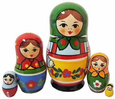 Матрешка традиционная игрушка