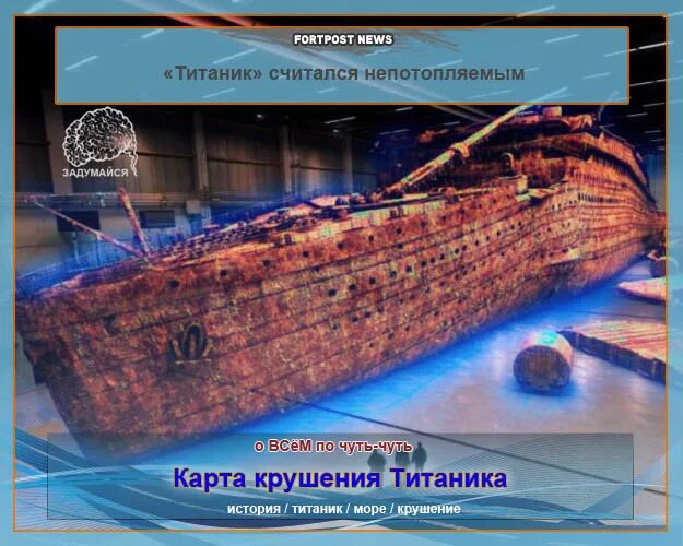 Карта titanic