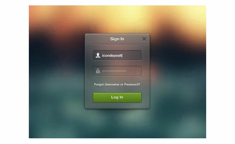 Dashboard login. Private login