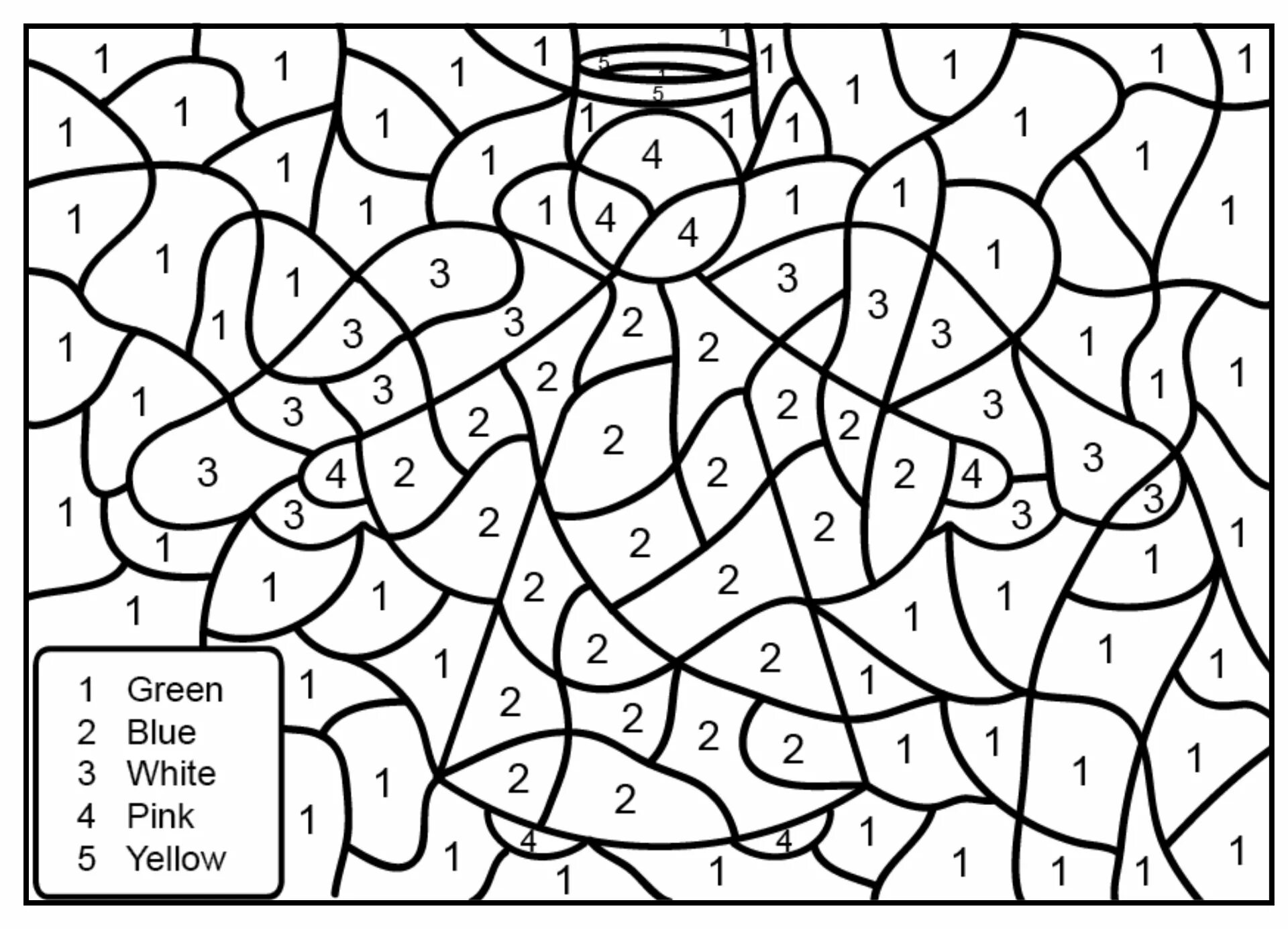 Раскраска по номерам для детей. Painting worksheets. Раскраска по номерам для детей. Раскраска про цифоркам. Painting worksheets.