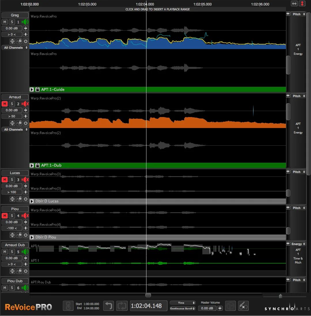 Revoice pro 5. Synchro arts - revoice pro. revoice pro vst. revoice pro 4. zynaptiq - pitchmap.