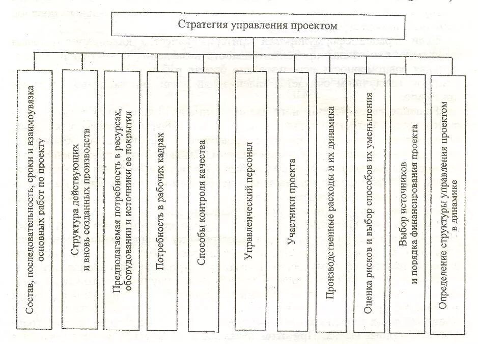 Стратегии проекта управление проектами