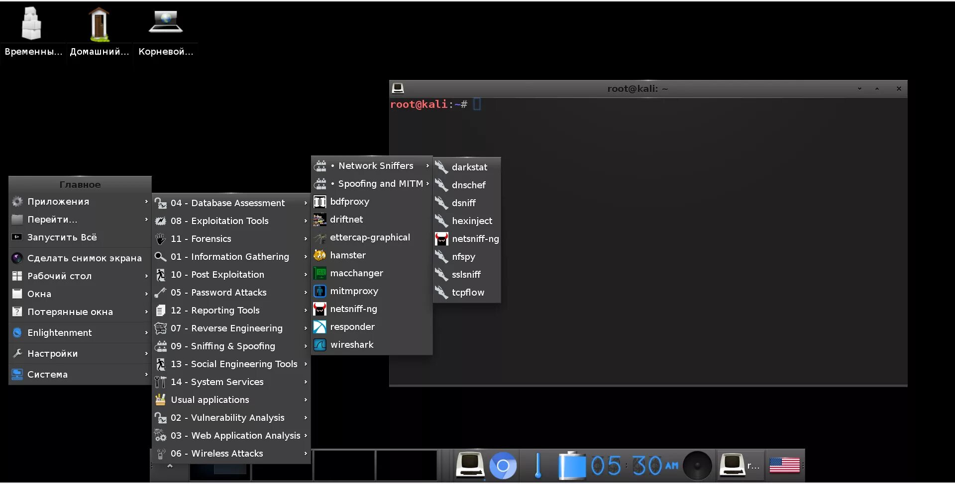 Tools как запустить. Kali Linux e17. Среда рабочего стола kali. Замена линукс. Kali дистрибутив.