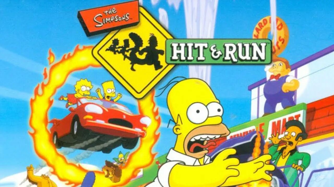 Do i run and play. Игра симпсоны хит энд ран. симпсоны hit and run 2. the simpsons hit &amp; run. simpsons hit and run обложка.
