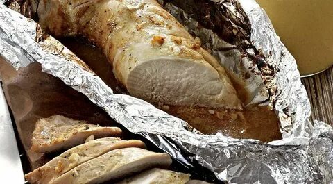 Рецепт из мяса свинины в фольге