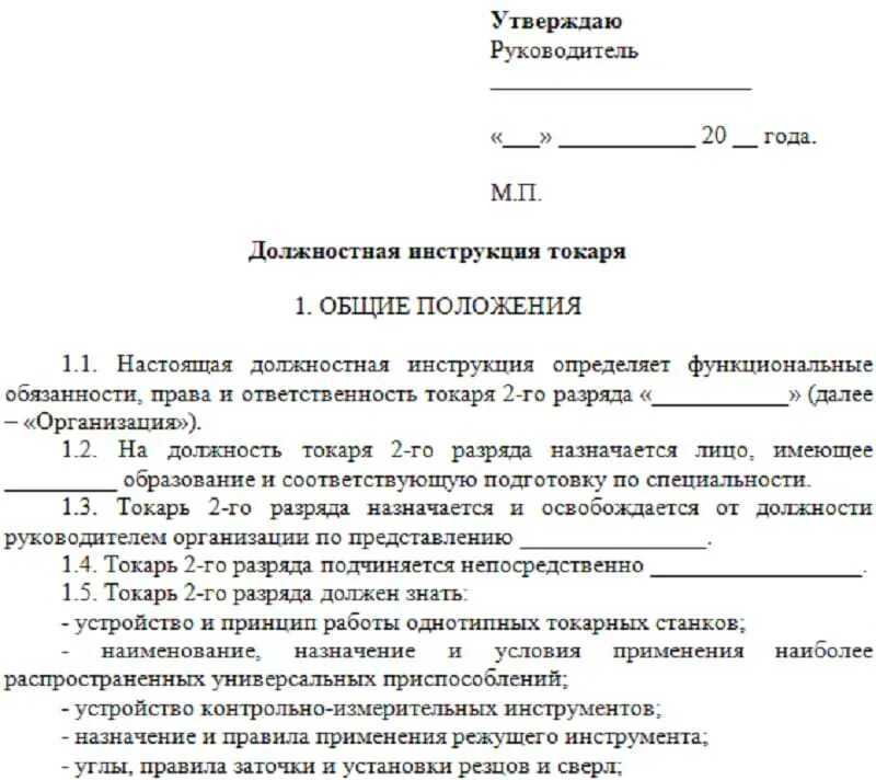 Образец должностной инструкции 2024 года. Образец составления должностной инструкции. Образец типовой должностной инструкции. Должностная инструкция готовая пример. Бланк должностной инструкции образец.