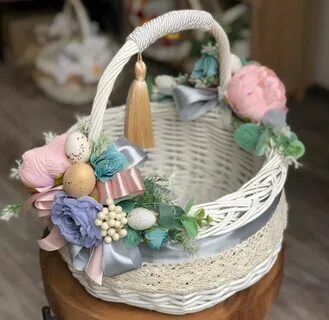 Красивая корзинка своими руками