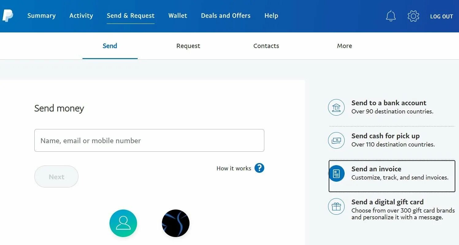 Chose send message. Paypal money. paypal invoice. send request перевод. paypal screenshot.