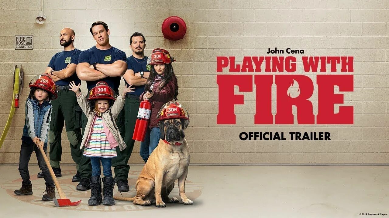 Playing with fire на русском. Playing with Fire 2019. Комедия про пожарных. Игры с огнем комедия.