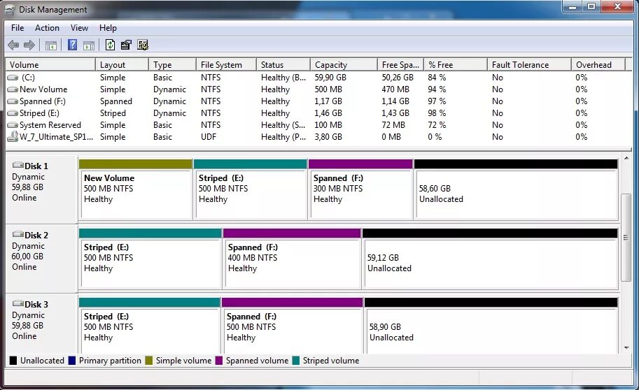Disk management. Ntfs-3g disk-manager. new volume (d) диск. rvi disk manager. create spanned stripped volume.