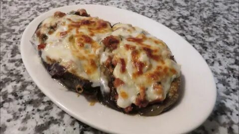 Мясо по французски с баклажанами
