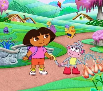 ド-ラ と い っ し ょ に 大 冒 険(Dora the Explorer) Dora in Troll Land QHD(1080 ...