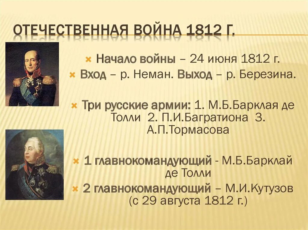 Начало великой отечественной 1812. Первый главнокомандующий в отечественной войне 1812. 1 армия барклая де толли. командующие 1812 года. командующие русской армией в начале войне 1812.