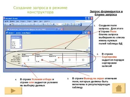 Система запросов информатика