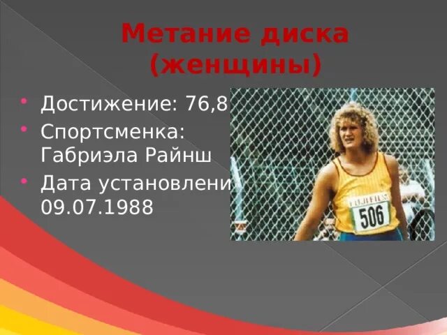 Список достижений женщины