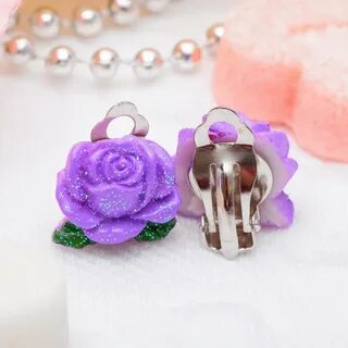 Серьги клипсы детские