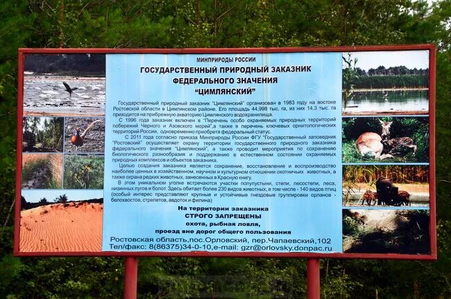 Положение государственного природного заповедника